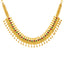 22K Yellow Gold, Emerald & Ruby Kasu Necklace Set