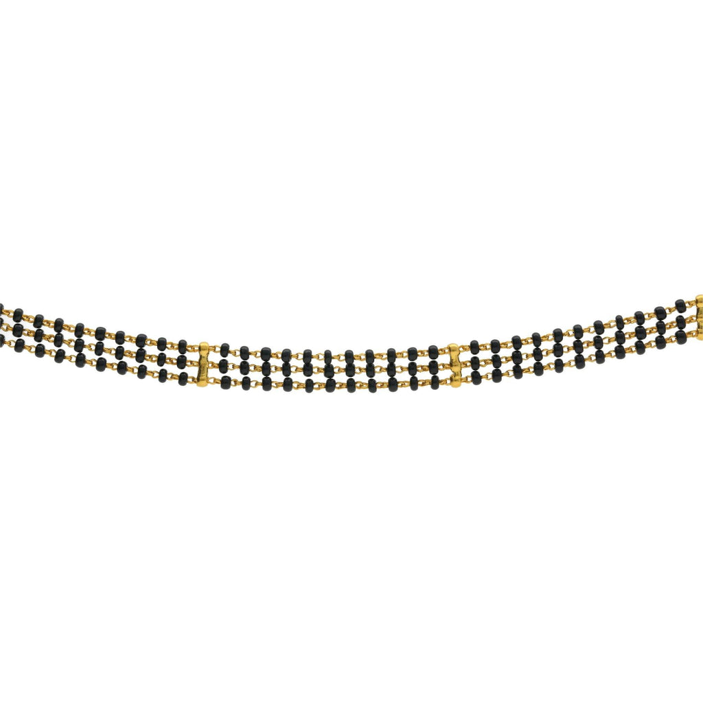 Black mangalsutra chain top