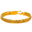 22K Yellow Gold Men's Bracelet W/ Curb Link, 48.8 gm - Virani Jewelers
