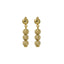 22K Yellow Gold Beaded Necklace & Earrings Set W/ Large Textured Yellow Bead Balls - Virani Jewelers
