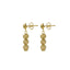 22K Yellow Gold Beaded Necklace & Earrings Set W/ Large Textured Yellow Bead Balls - Virani Jewelers