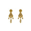 22K Yellow Gold Pendant & Earrings Set W/ Heart Frame, Filigree & Drop Gold Balls - Virani Jewelers