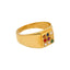 22K Yellow Gold Men's Sacred Stones Ring (8.3 grams)