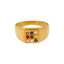 22K Yellow Gold Men's Sacred Stones Ring (8.3 grams)