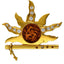 22K Gold Rudraksha Pendant - Virani Jewelers