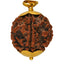 22K Gold Rudraksha Stone Pendant - Virani Jewelers