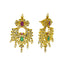 An image of the post on the Bhavna 22K gold earrings from Virani Jewelers.