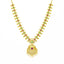 An image of the Bhavna 22K gold necklace from Virani Jewelers.