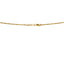 22K Yellow Gold Singapore Designed Chain W/ Length 16inches - Virani Jewelers