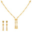 22K Yellow Gold Krisha Singapore Necklace Set