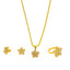 22K Gold Uncut Diamond Necklace and Earrings Set - Virani Jewelers