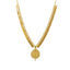An image of the Abha Mangalsutra 22K gold necklace from Virani Jewelers.