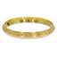 22K Multi Tone Gold Men's Kada Bangle W/ Yellow & White Gold Carousel Stripes - Virani Jewelers