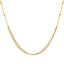 22K Multi-Tone Gold Beaded Layer Chain (11.8 grams)