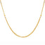 22K Multi-Tone Gold Classic Beaded Chain (8 grams)
