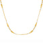 22K Multi-Tone Gold Prisha Beaded Chain (13.2 grams)