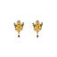 22K Multi Tone Gold & Gemstone Jeweled Temple Set - Virani Jewelers
