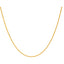 22K Yellow Gold 16in Hollow Rope Chain