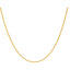 22K Yellow Gold 16in Hollow Rope Chain