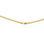 22K Yellow Gold 16in Hollow Rope Chain