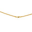 22K Yellow Gold 16in Hollow Rope Chain