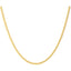 22K Yellow Gold 22in Cuban Link Chain(18.1 gms)