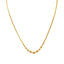 22K Yellow Gold Ball Chain W/ Textured Ball Accents & Rounded Gold Chain - Virani Jewelers