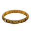 22K Yellow Gold Bangles Set of 2 W/ Rubies, Kundan and Antique Finish Round Details - Virani Jewelers