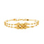 22K Yellow Gold Beaded Bangle (10.9gm)