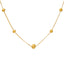 22K Yellow Gold Beaded Chain (12gm)