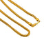 22K Yellow Gold Chain W/ Rounded Wheat Link - Virani Jewelers