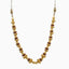 22K Yellow Gold Chain W/ Rubies, Whorl Spindle Beads & Back Dori - Virani Jewelers