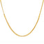 22K Yellow Gold Classic Beaded Chain (12.1 grams)