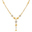 22K Yellow & White Gold Beaded Chain (15.8gm)
