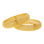 22K Yellow Gold Filigree Bangle Set of 2 (60 grams)