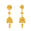 22k Yellow Gold Jhumka Earrings (14.1 gram)
