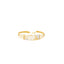 22K Yellow & White Gold 4 Layer Beaded Bangle