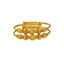 22K Yellow Gold Kids Beaded Bangle Set (16.4gm)