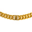 22K Yellow Gold 15mm Cuban Chain (81.2gm)