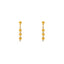 22K Yellow & White Gold Beaded Jewelry Set (17.4gm)
