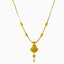 22K Yellow Gold Necklace and Earrings Set W/ Blue Enamel & Reversible Pendants - Virani Jewelers