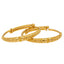 22K Yellow Gold Adjustable Kid's Bangle Set (14.6gm)