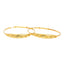 22K Yellow Gold Kids Adjustable Bangle Set (5.8gm)