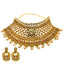 22K Antique Gold Omaja Choker Set (125.5gm)