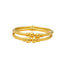 22K Yellow Gold Ball Bead Baby Bangle Set (22.6gm)