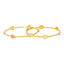 22K Yellow Gold & Leaves Kids Bangle Set (9.3gm)