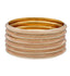 22K White & Rose Gold Bangle Set of 6 (80.2gm)