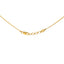 22K Yellow & White Gold Beaded Chain (17.4gm)