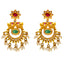 22K Yellow Gold Guddapulsula Set w. Gems & Pearls (76.1 grams)