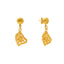 Hanging Heart Earrings in 22K Yellow Gold (4 grams)